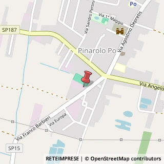 Mappa Via F. Barbieri, 8, 27040 Pinarolo Po, Pavia (Lombardia)
