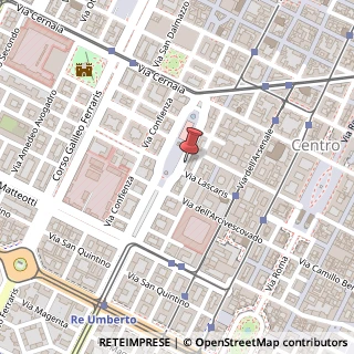 Mappa Piazza Solferino, 7, 10121 Torino, Torino (Piemonte)
