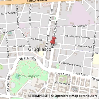 Mappa Viale A Gramsci, 69, 10095 Grugliasco, Torino (Piemonte)