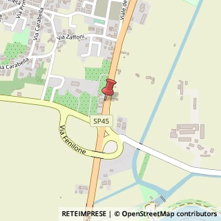 Mappa 45010 Rosolina Ro, 45010 Rosolina, Rovigo (Veneto)