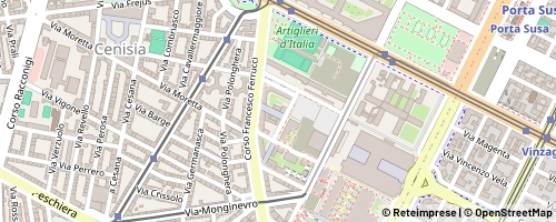 Mappa Torino