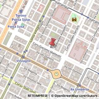 Mappa Corso Giacomo Matteotti, 30, 10121 Torino, Torino (Piemonte)