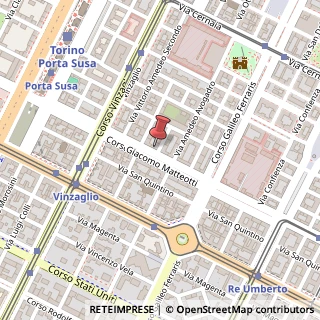 Mappa Corso Giacomo Matteotti, 32, 10121 Torino, Torino (Piemonte)