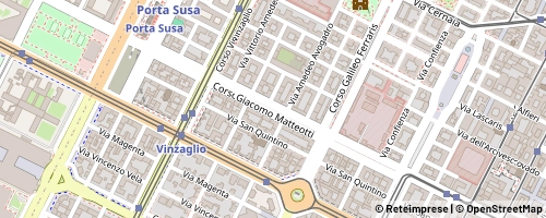Mappa Turín
