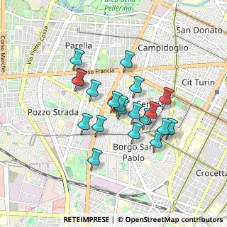 Mappa Corso Peschiera, Torino TO (0.698)