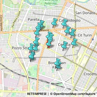 Mappa Corso Peschiera, Torino TO (0.8015)