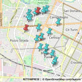 Mappa Corso Peschiera, Torino TO (1.0095)