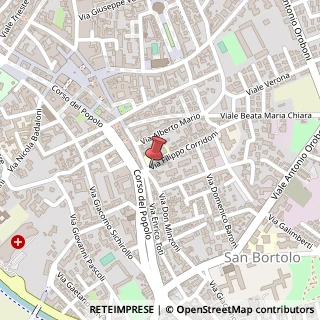 Mappa Via Filippo Corridoni, 2, 45100 Rovigo, Rovigo (Veneto)