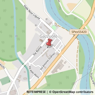 Mappa Via Giacomo Matteotti, 13, 46010 Gazzuolo, Mantova (Lombardia)