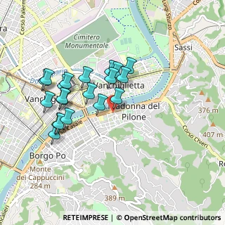 Mappa Via Sciolze, 10132 Torino TO, Italia (0.8615)