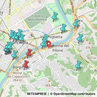 Mappa Via Sciolze, 10132 Torino TO, Italia (1.4075)