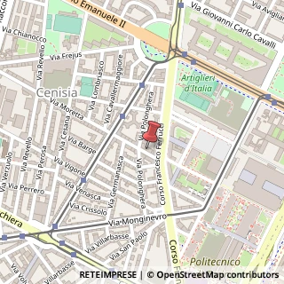 Mappa Via Moretta, 6, 10138 Torino, Torino (Piemonte)
