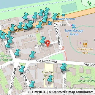 Mappa Via Castiglione, 10132 Torino TO, Italia (0.08929)
