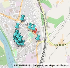 Mappa Vicolo S. Rocco, 46035 Ostiglia MN, Italia (0.505)