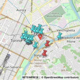 Mappa Via Vanchiglia, 10124 Torino TO, Italia (0.6715)