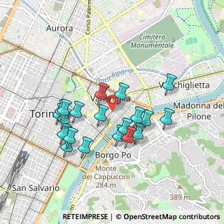 Mappa Via Vanchiglia, 10124 Torino TO, Italia (0.8335)