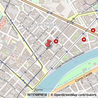 Mappa Via Vanchiglia, 18, 10124 Torino, Torino (Piemonte)
