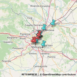 Mappa Via Vanchiglia, 10124 Torino TO, Italia (4.99417)