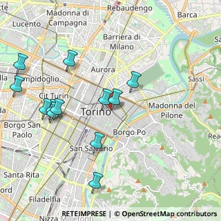 Mappa Via Po, 10123 Torino TO, Italia (2.195)