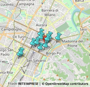 Mappa Palazzo degli Stemmi, 10124 Torino TO, Italia (1.04273)