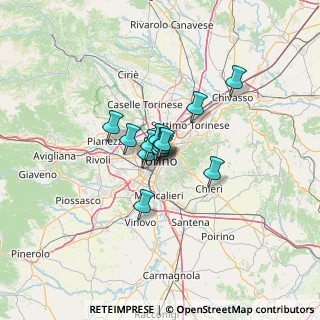 Mappa Via Po, 10123 Torino TO, Italia (6.84462)