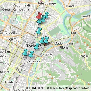 Mappa Via Giulia di Barolo, 10124 Torino TO, Italia (1.45909)