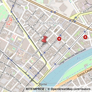 Mappa Via Giulia Di Barolo,  11, 10124 Torino, Torino (Piemonte)