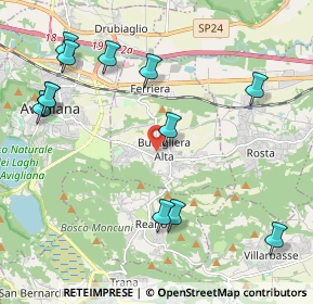 Mappa Via Avigliana, 10090 Buttigliera Alta TO, Italia (2.49)