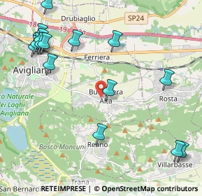 Mappa Via Avigliana, 10090 Buttigliera Alta TO, Italia (2.694)