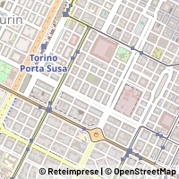 Karte Torino