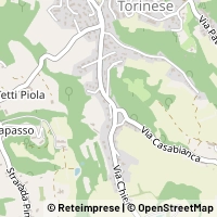 Mapa Baldissero Torinese