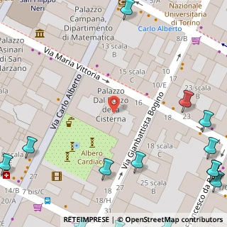 Mappa Via Conte, 10125 Torino TO, Italia (0.1385)