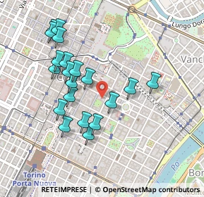 Mappa Via Conte, 10125 Torino TO, Italia (0.4485)