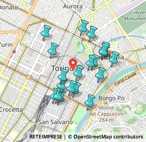 Mappa Via Conte, 10125 Torino TO, Italia (0.793)