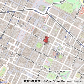 Mappa Via Giambattista Bogino, 21, 10125 Torino, Torino (Piemonte)