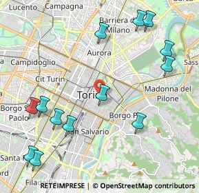 Mappa Via Conte, 10125 Torino TO, Italia (2.58308)