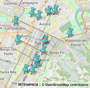 Mappa Via Conte, 10125 Torino TO, Italia (2.21154)