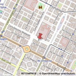 Mappa Corso Giacomo Matteotti, 21, 10121 Torino, Torino (Piemonte)
