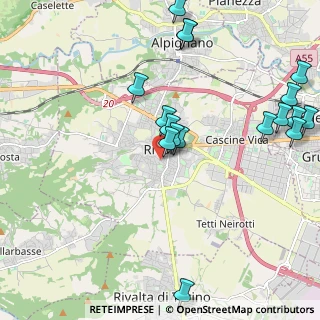Mappa Via Monte Grappa, 10098 Rivoli TO, Italia (2.46471)