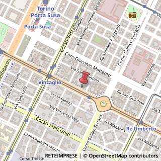 Mappa Corso Vittorio Emanuele II, 90, 10121 Torino, Torino (Piemonte)