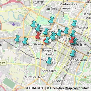 Mappa Via Fabbriche, 10141 Torino TO, Italia (1.843)