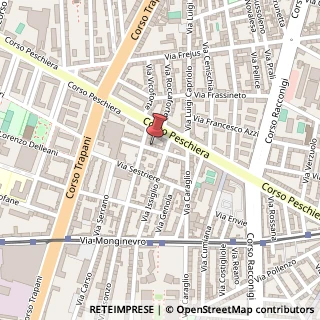 Mappa Via Fabbriche, 14, 10141 Torino, Torino (Piemonte)