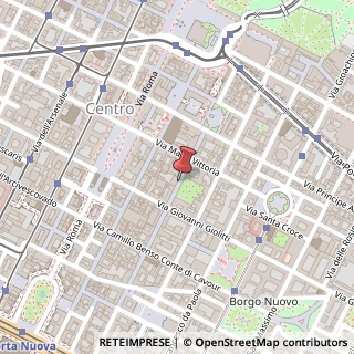 Mappa Via Carlo Alberto, 27, 10015 Torino, Torino (Piemonte)