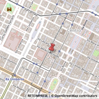 Mappa Via dell'Arcivescovado, 9, 10121 Torino, Torino (Piemonte)