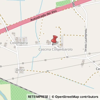 Mappa Colombera, 27043 Broni PV, Italia, 27040 Cigognola, Pavia (Lombardia)