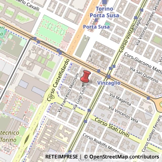 Mappa Via Luigi Leonardo Colli, 10, 10128 Torino, Torino (Piemonte)