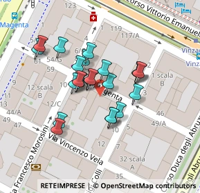 Mappa Via Luigi Leonardo Colli, 10128 Torino TO, Italia (0.02273)