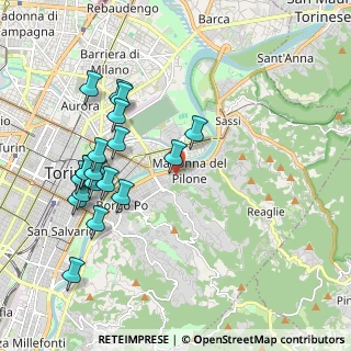 Mappa Via Gassino, 10132 Torino TO, Italia (2.12368)