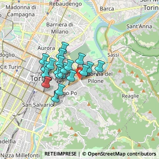 Mappa To 10131, 10132 Torino TO, Italia (1.287)