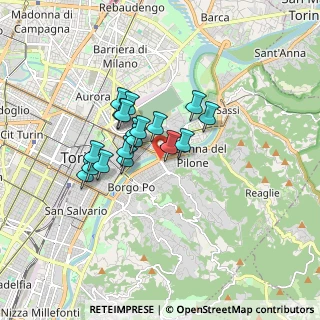 Mappa To 10131, 10132 Torino TO, Italia (1.23833)